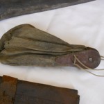 Shot pouch belonging to Private Andrew Jackson Moss